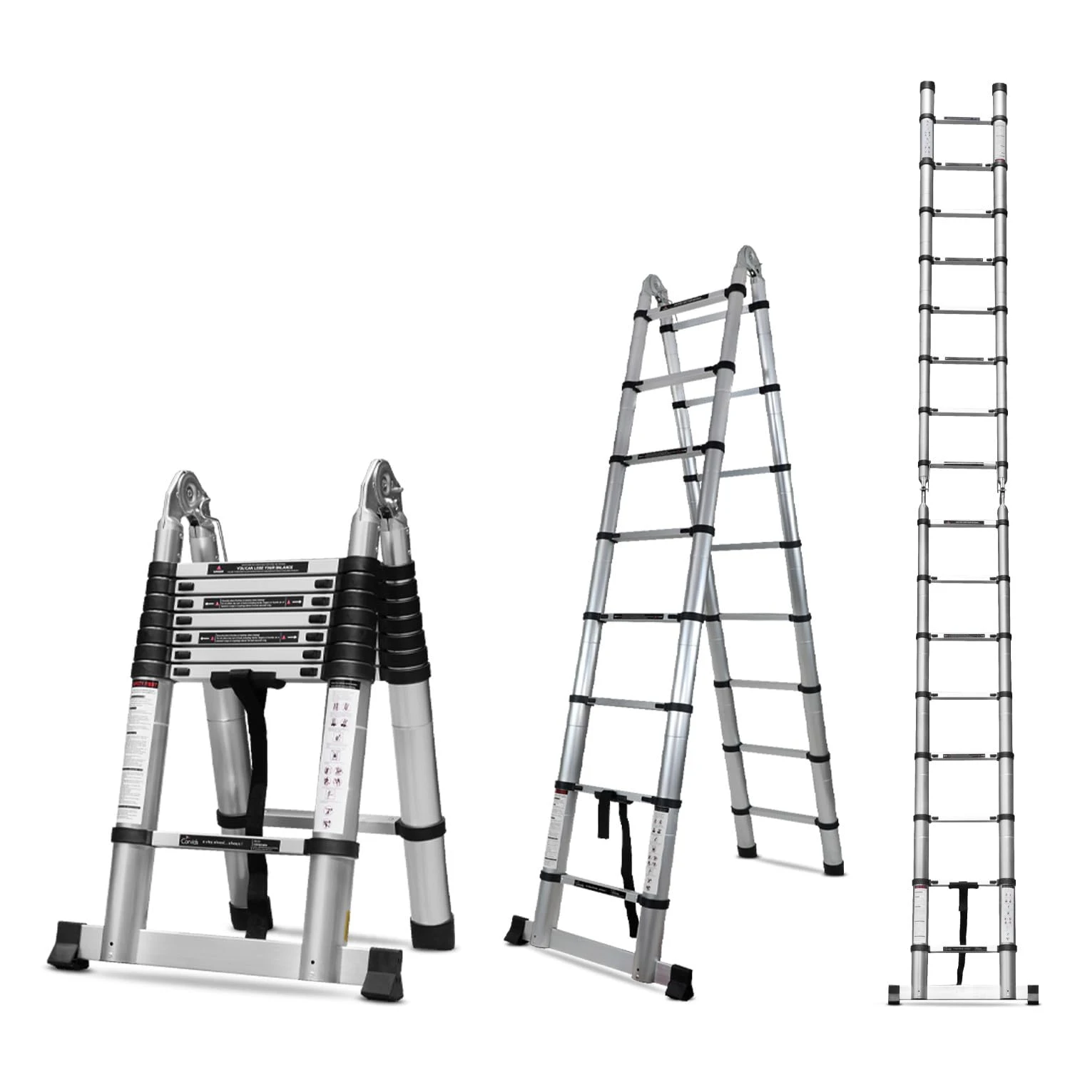 PROSERVE DOUBLE SIDE TELESCOPIC LADDER