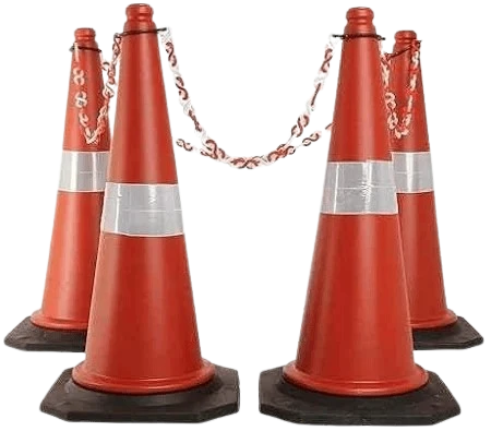 PVC ROAD CONE RUBBER BASED
